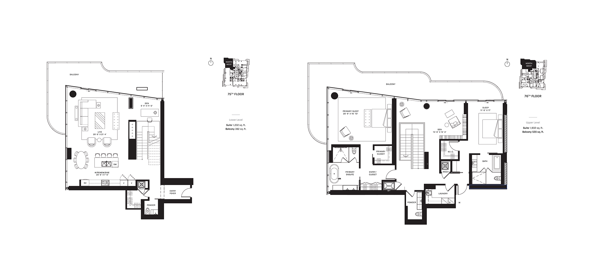 North West Floorplan