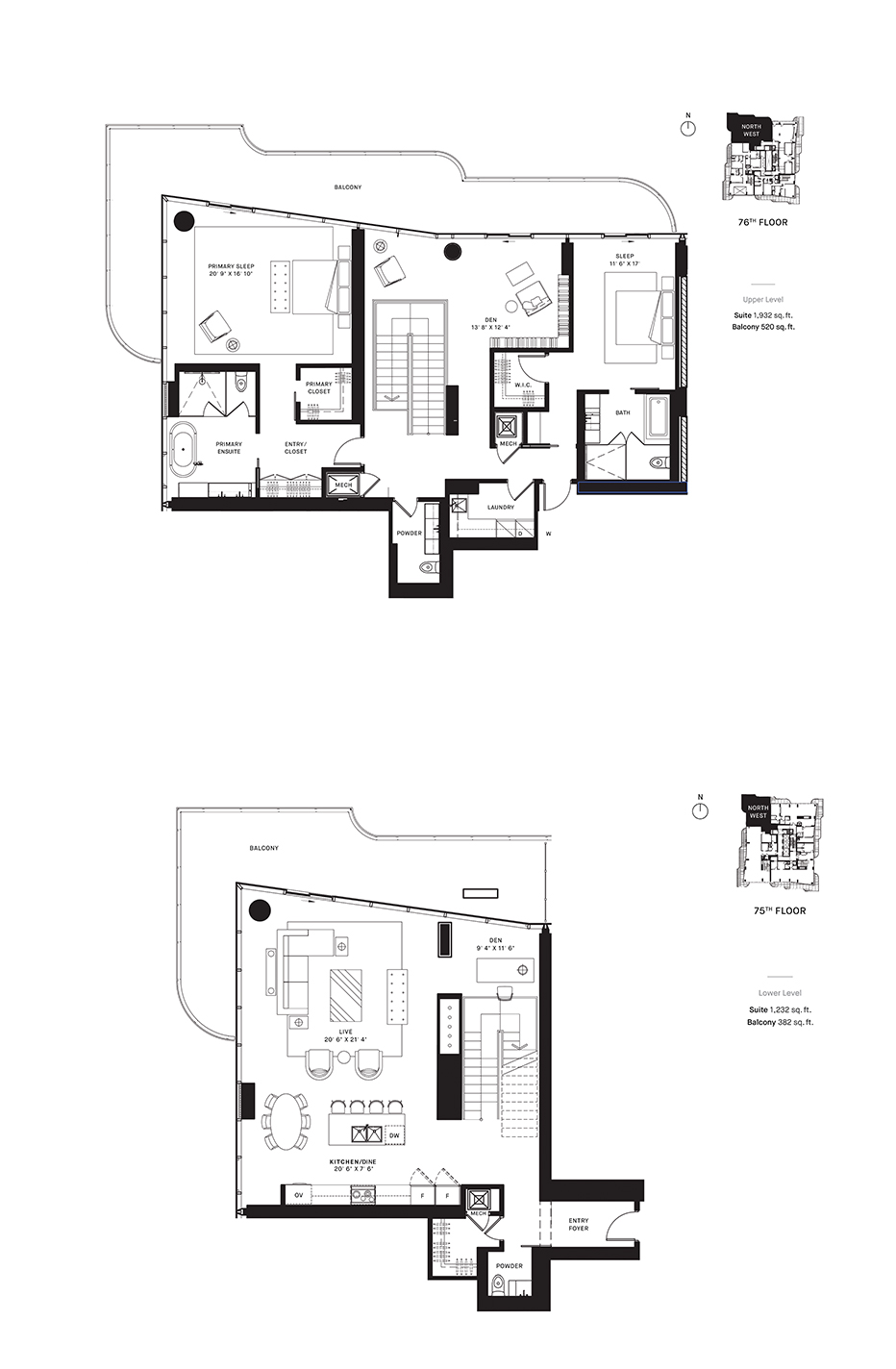 North West Floorplan