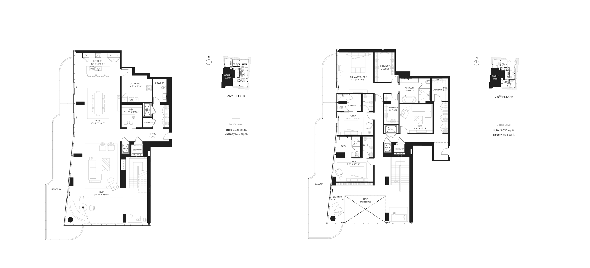 South West Floorplan