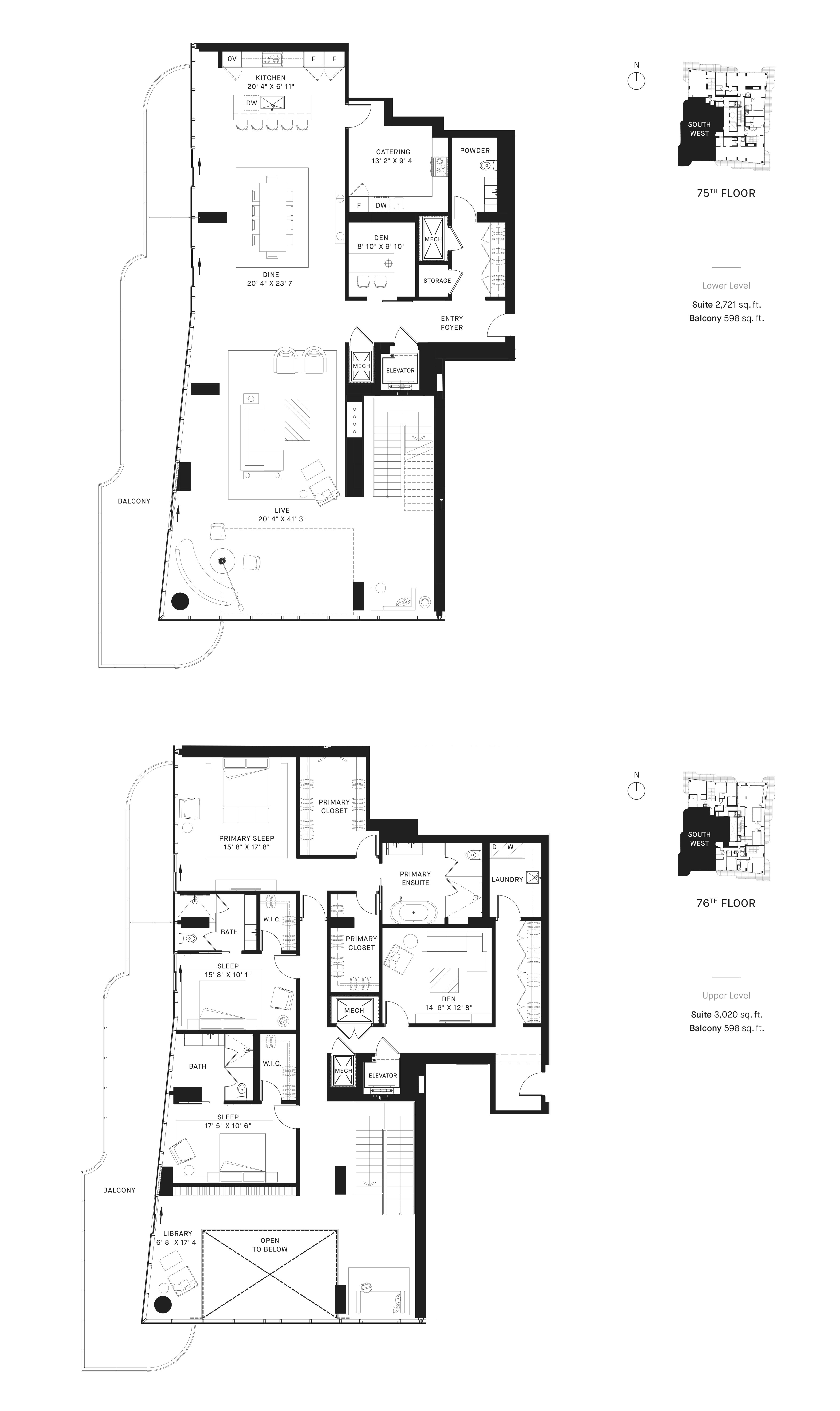 South West Floorplan