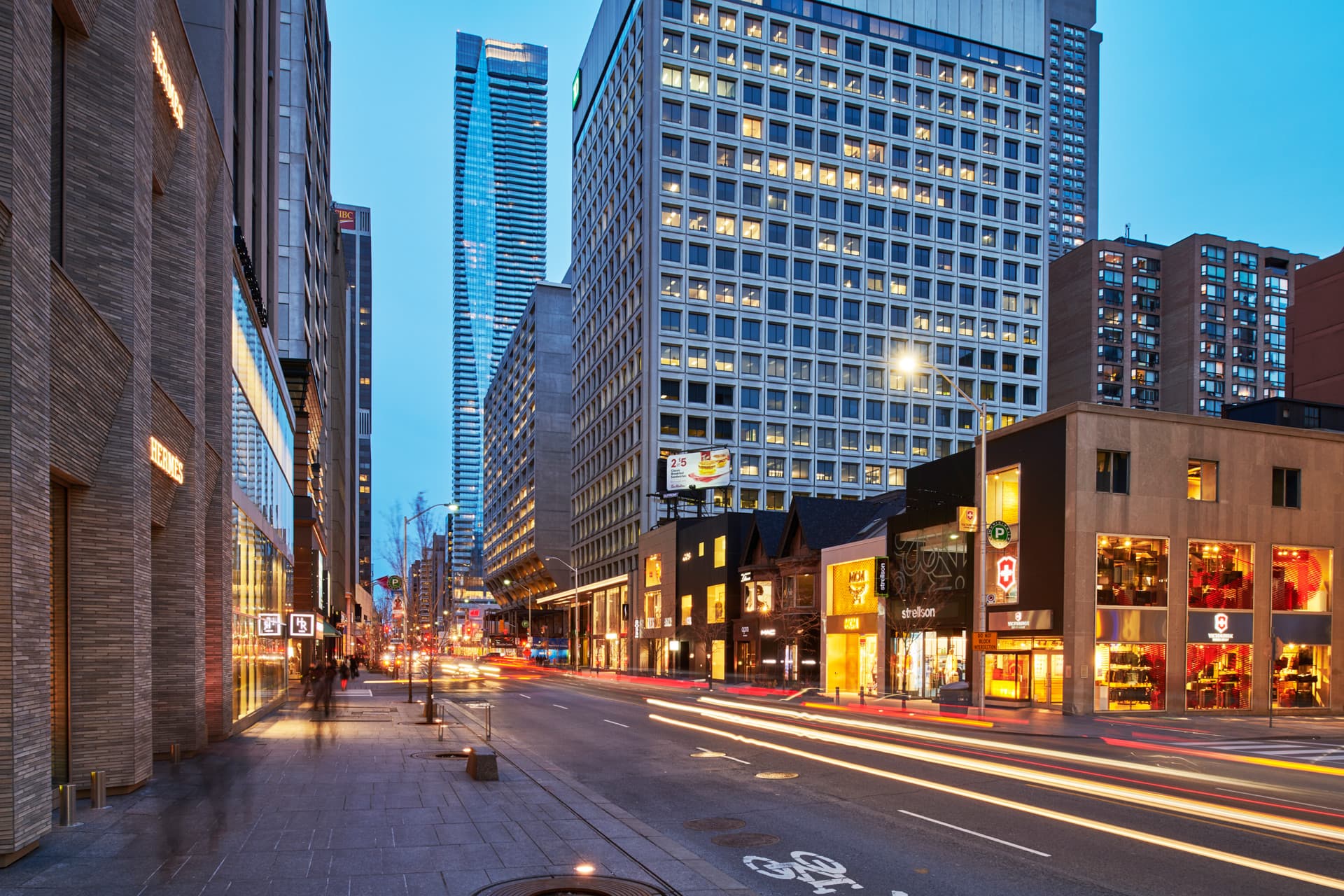 One Bloor Penthouses sits in one of the Yorkville's most desirable location